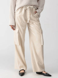 Sanctuary - Pull On Sequin Cargo Pants
