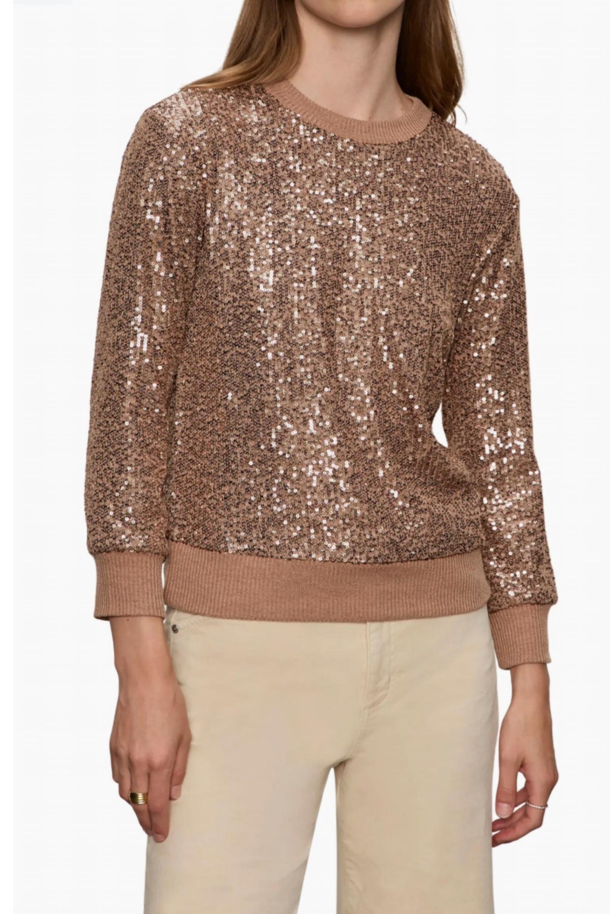 Sanctuary - Relaxed Sparkle Popover Top