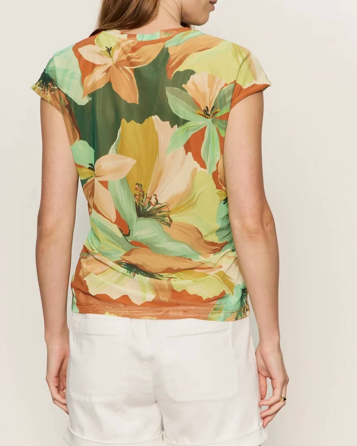 Sanctuary - Ruched Muscle Tank Top