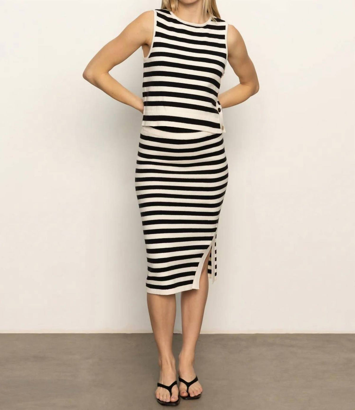 Sanctuary - Side Slit Midi Skirt