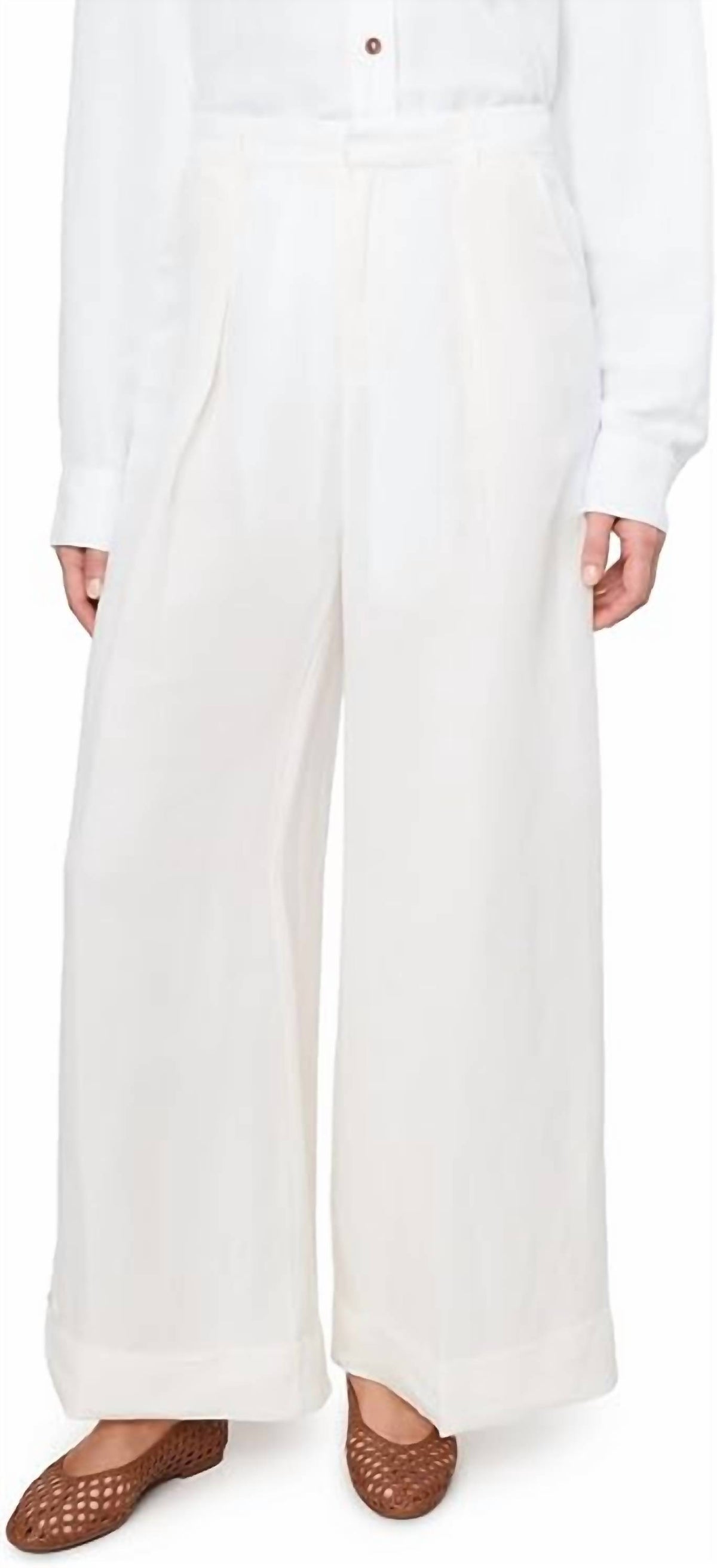 Sanctuary - Terrace Linen Wid Eleg Pants