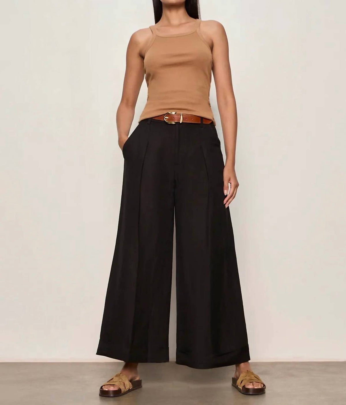 Sanctuary - Terrace Linen Wide Leg Pants