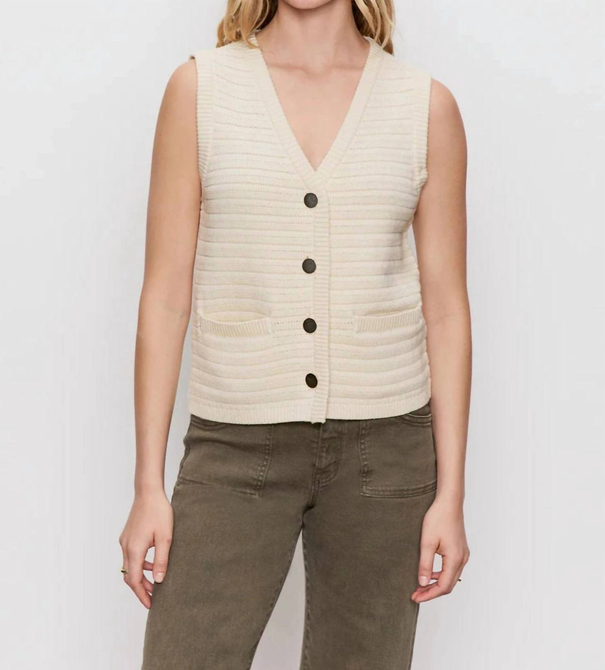 Sanctuary - Textured Sweater Vest