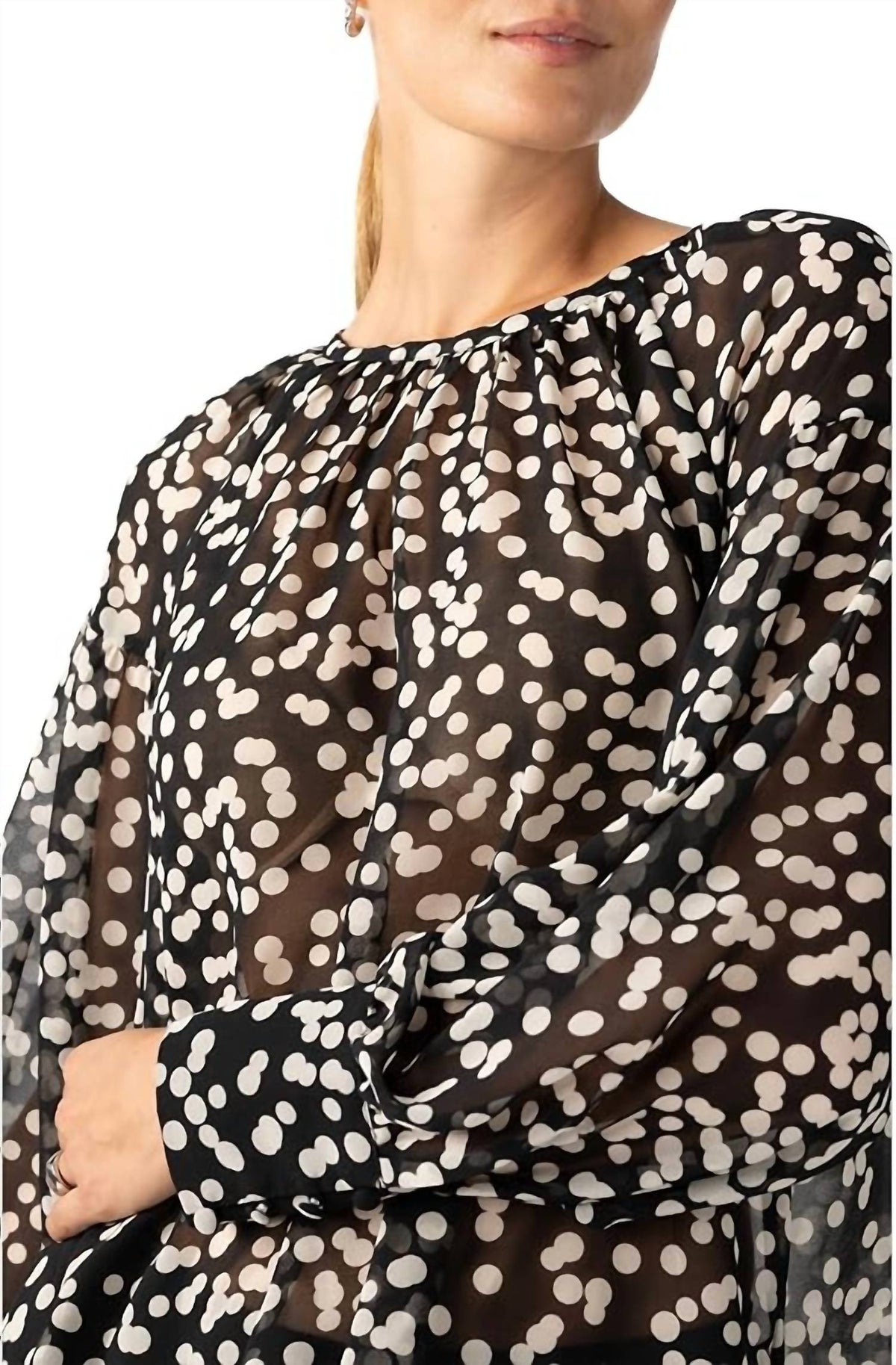 Sanctuary - Volume Sleeve Popover Blouse