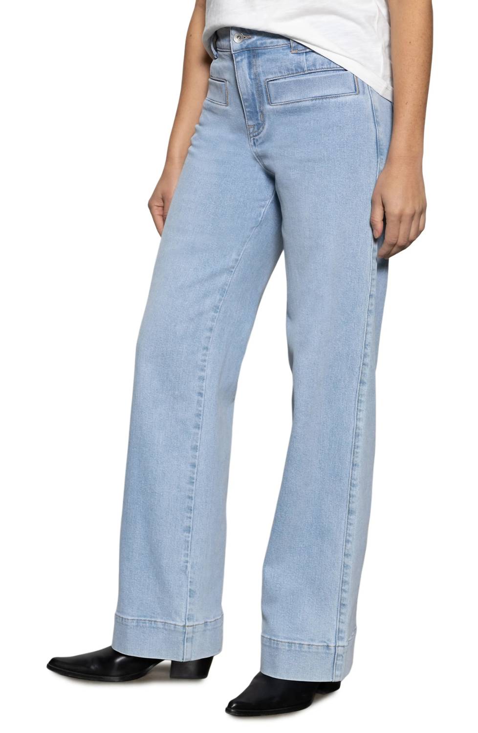 Sanctuary - Voyage Full Length Jeans - blue - clothing - cotton - blend