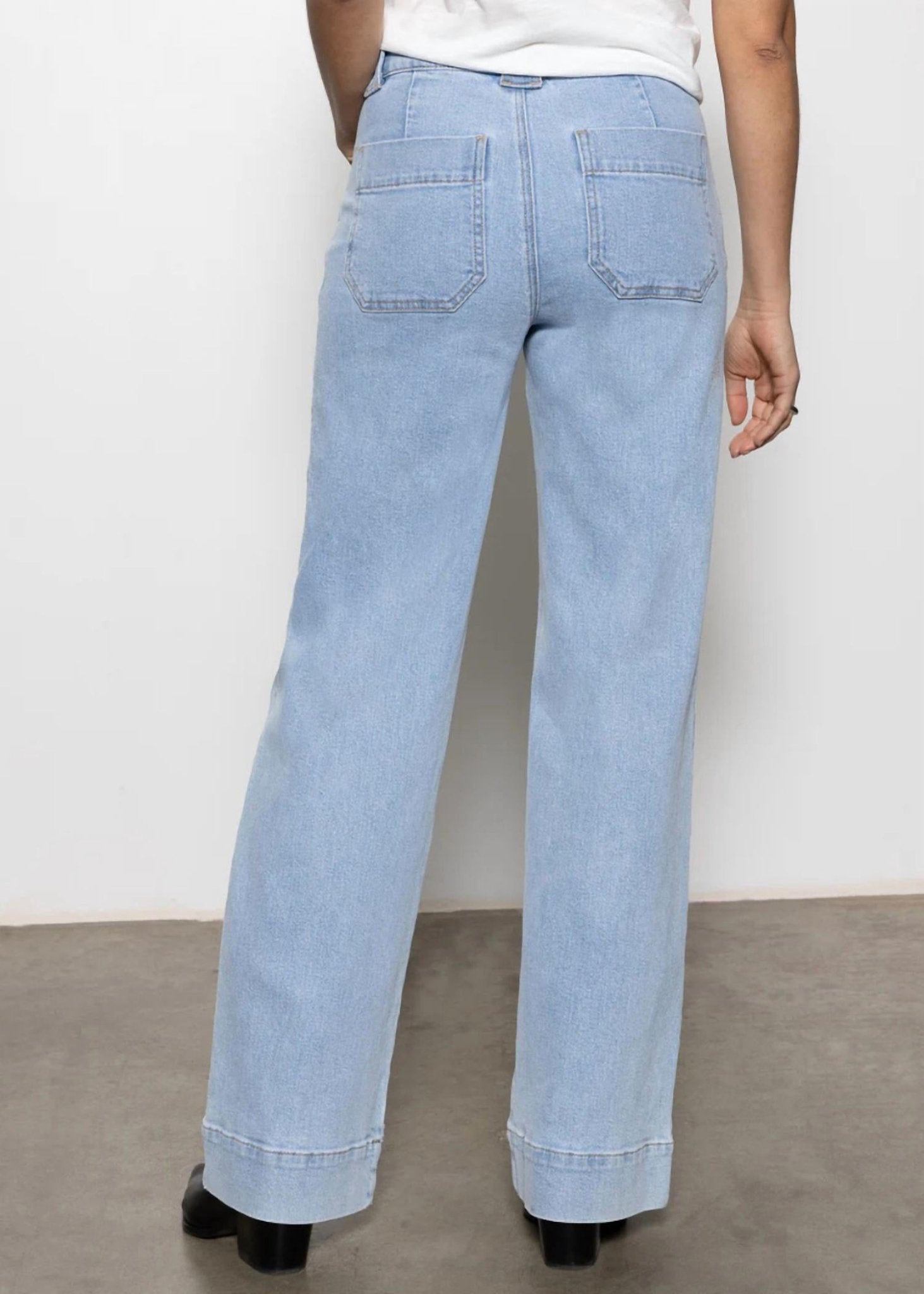 Sanctuary - Voyage Full Length Jeans - blue - clothing - cotton - blend