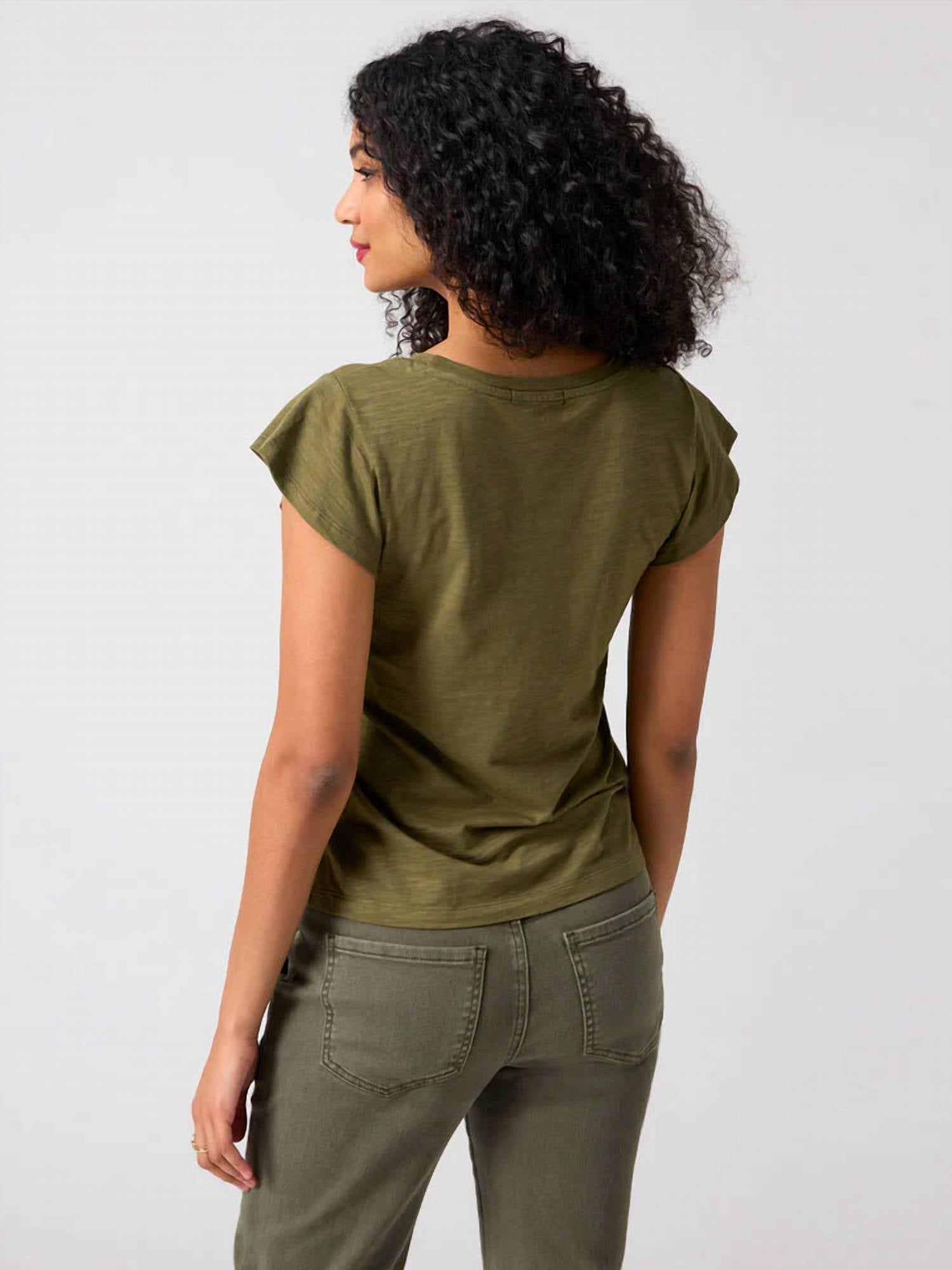 Sanctuary - Westside Tee - blouses - clothing - cotton - blend