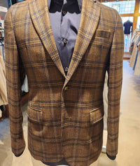 Sand Copenhagen - Men's Star Napoli Sports Coat - blazers - brown - clothing