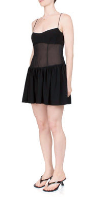 Sandy Liang - Cupids Dress - black - clothing - dresses
