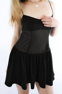 Sandy Liang - Cupids Dress - black - clothing - dresses