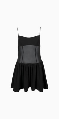Sandy Liang - Cupids Dress - black - clothing - dresses
