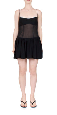 Sandy Liang - Cupids Dress - black - clothing - dresses