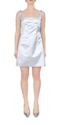 Sandy Liang - Melrose Dress - blue - clothing - dresses