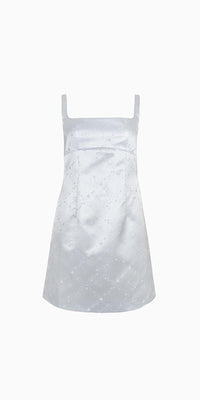 Sandy Liang - Melrose Dress - blue - clothing - dresses