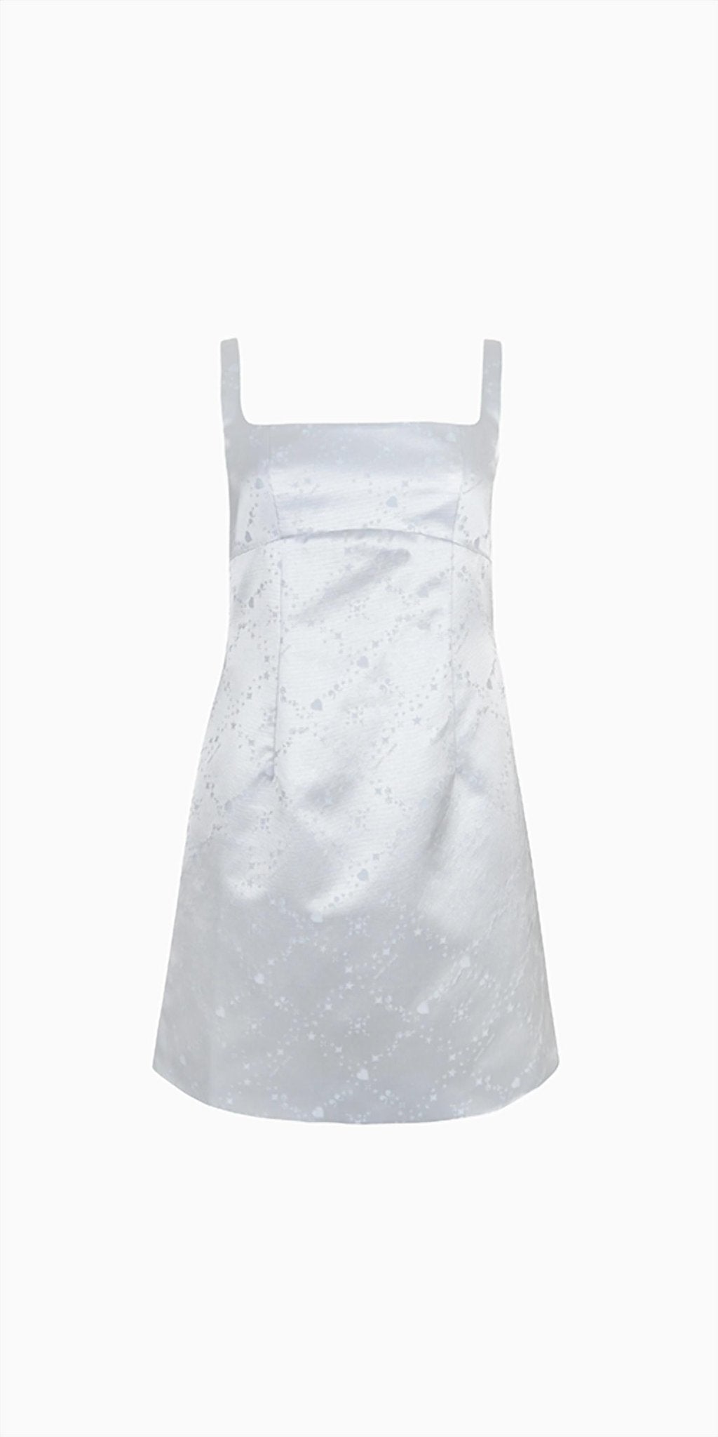 Sandy Liang - Melrose Dress - blue - clothing - dresses