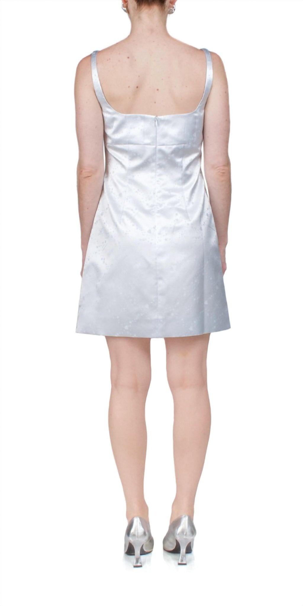 Sandy Liang - Melrose Dress - blue - clothing - dresses