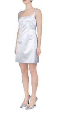Sandy Liang - Melrose Dress - blue - clothing - dresses