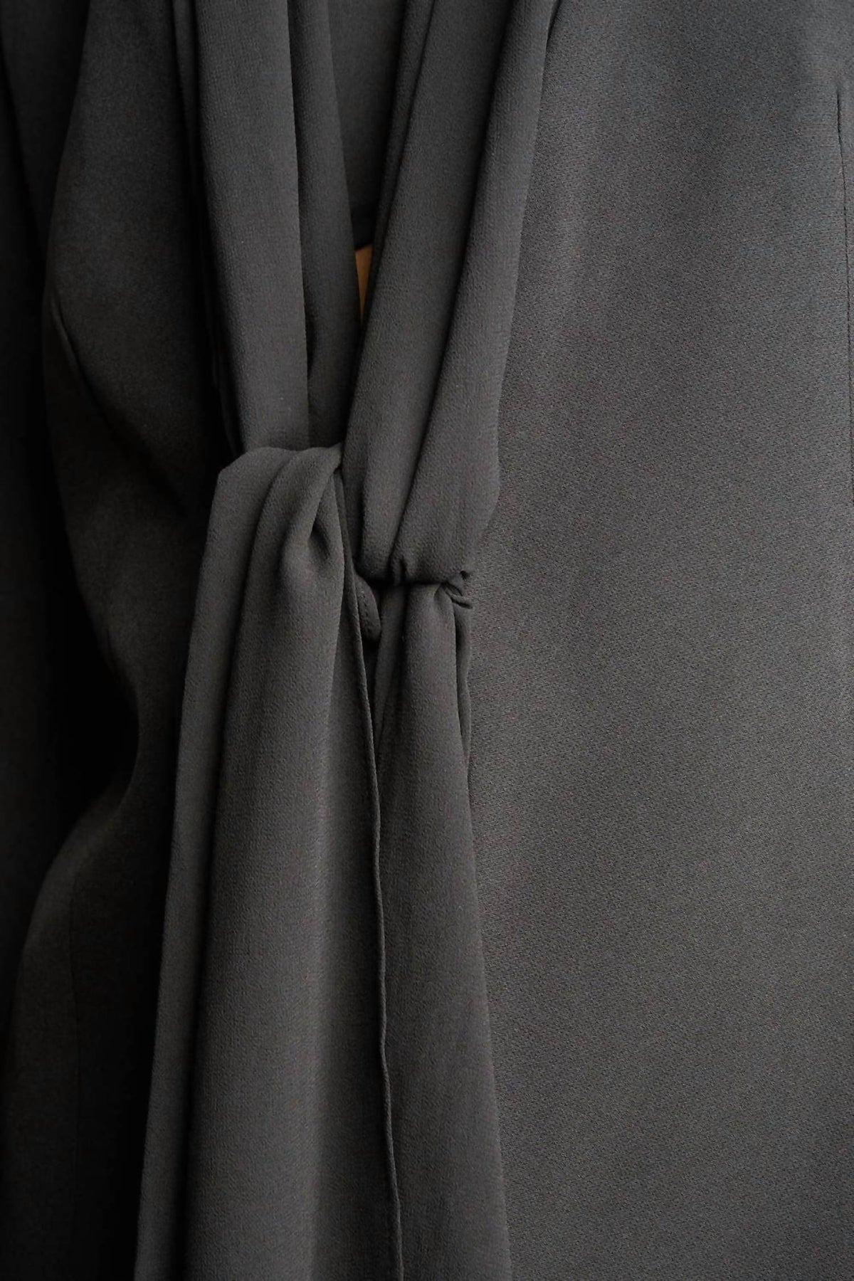 Sans Souci - Scarf Tie Front Blazer