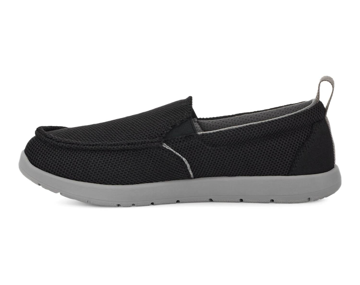 Sanuk - Boy's Lil Sidewalk Surfer Lite Shoes - black - kids - shoes