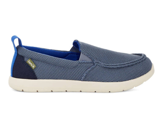 Sanuk - Boy's Lil Sidewalk Surfer Lite Shoes - blue - kids - shoes