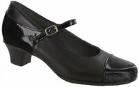 Sas - Women's Isabel Mary Jane Heel - black - heels - leather