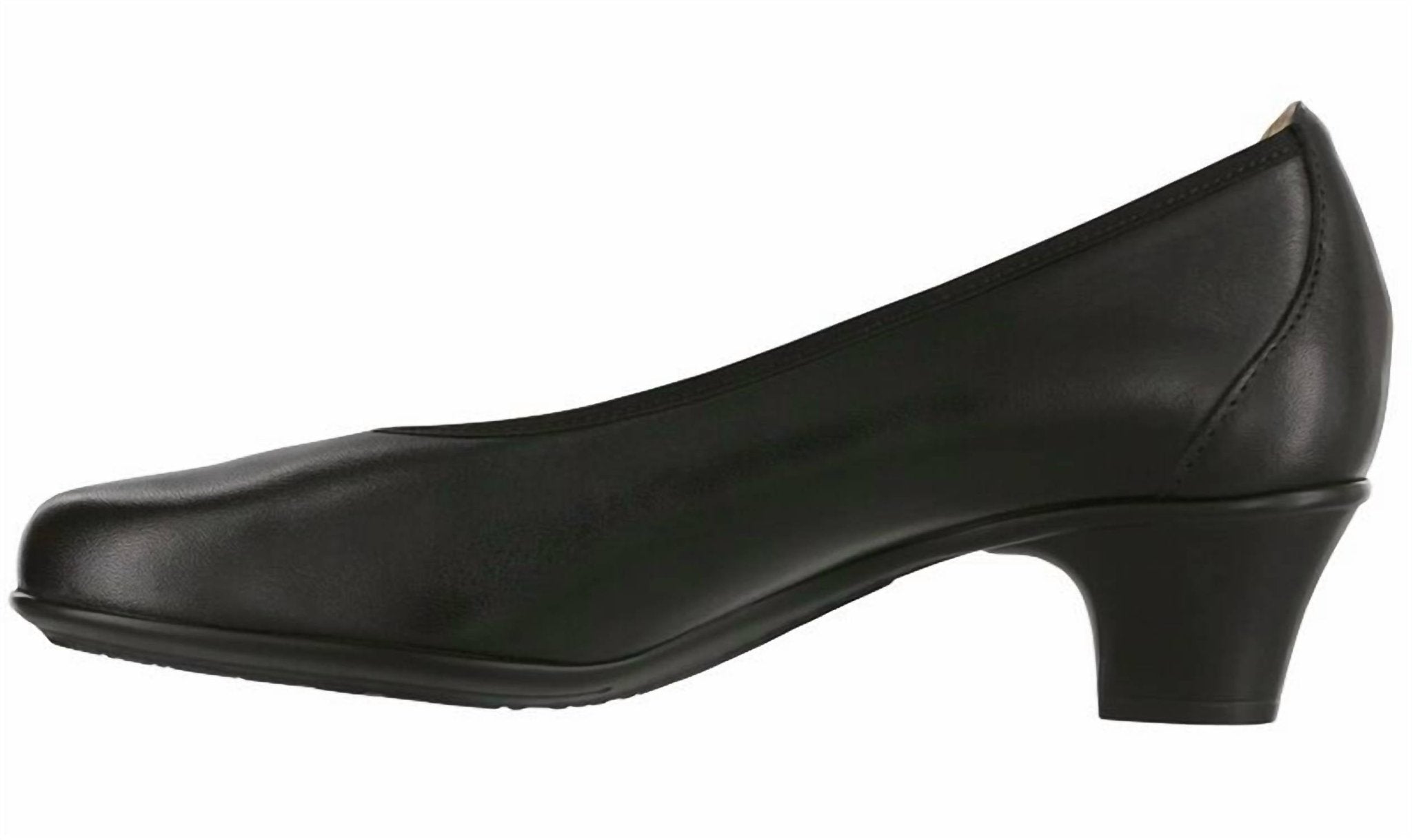 Sas - Women's Milano Black Leather Pump Heels - black - heels - leather