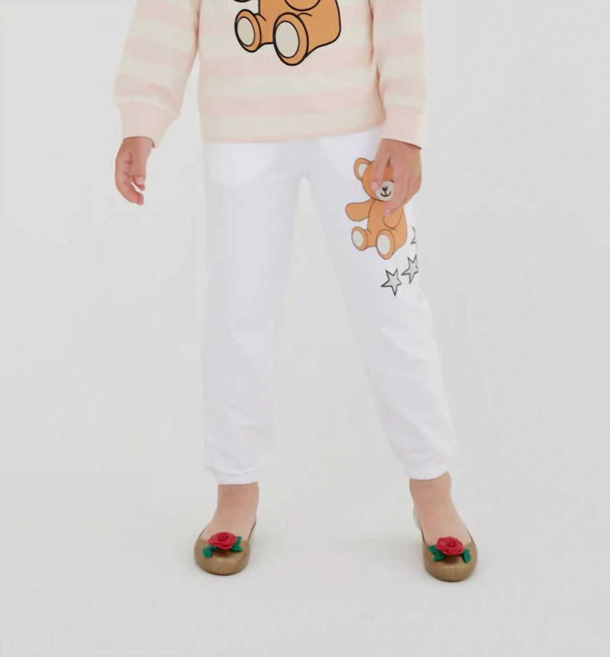 Sasha+Z - Teddy Bear Printed Pants