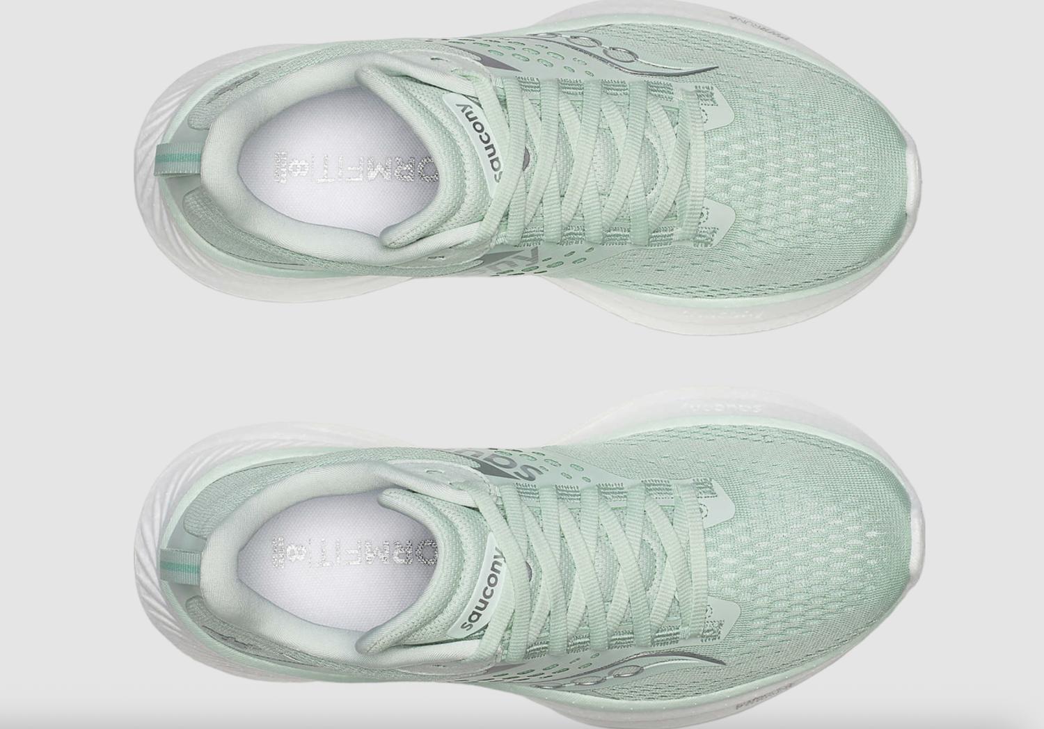 Saucony - Women's Ride 17 Shoes - green - shoes - sneakers