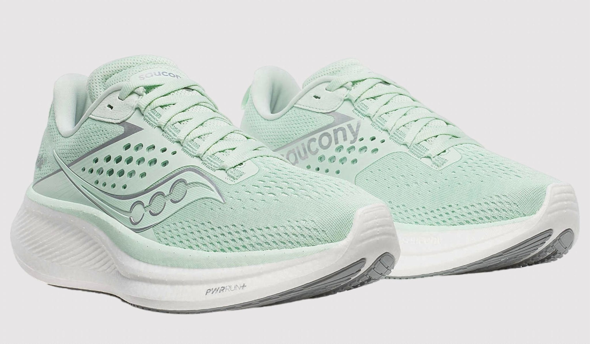 Saucony - Women's Ride 17 Shoes - green - shoes - sneakers