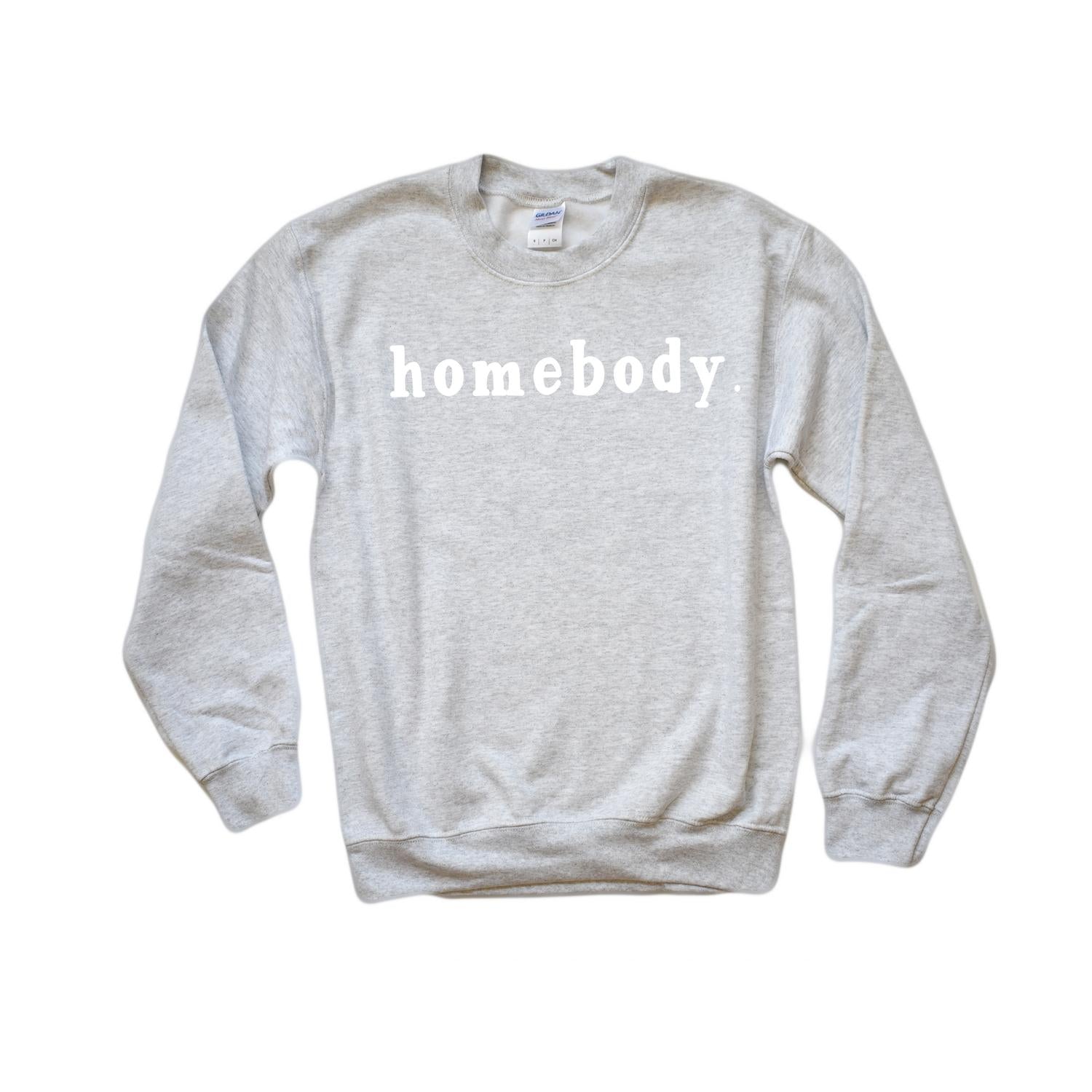 Saved By Grace Co. - Homebody Sweatshirt - clothing - cotton - blend - graphic