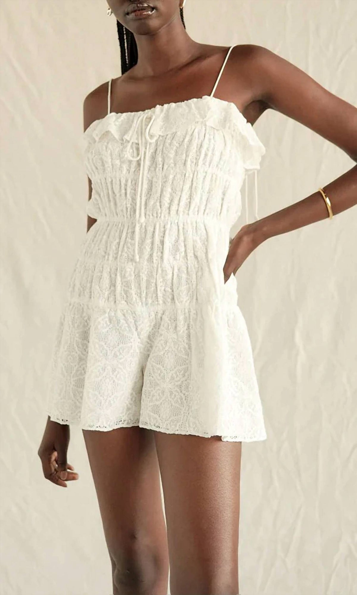 Saylor - Perdita Delicate Lace Romper