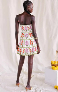 Saylor - Raphaela Block Print Mini Dress