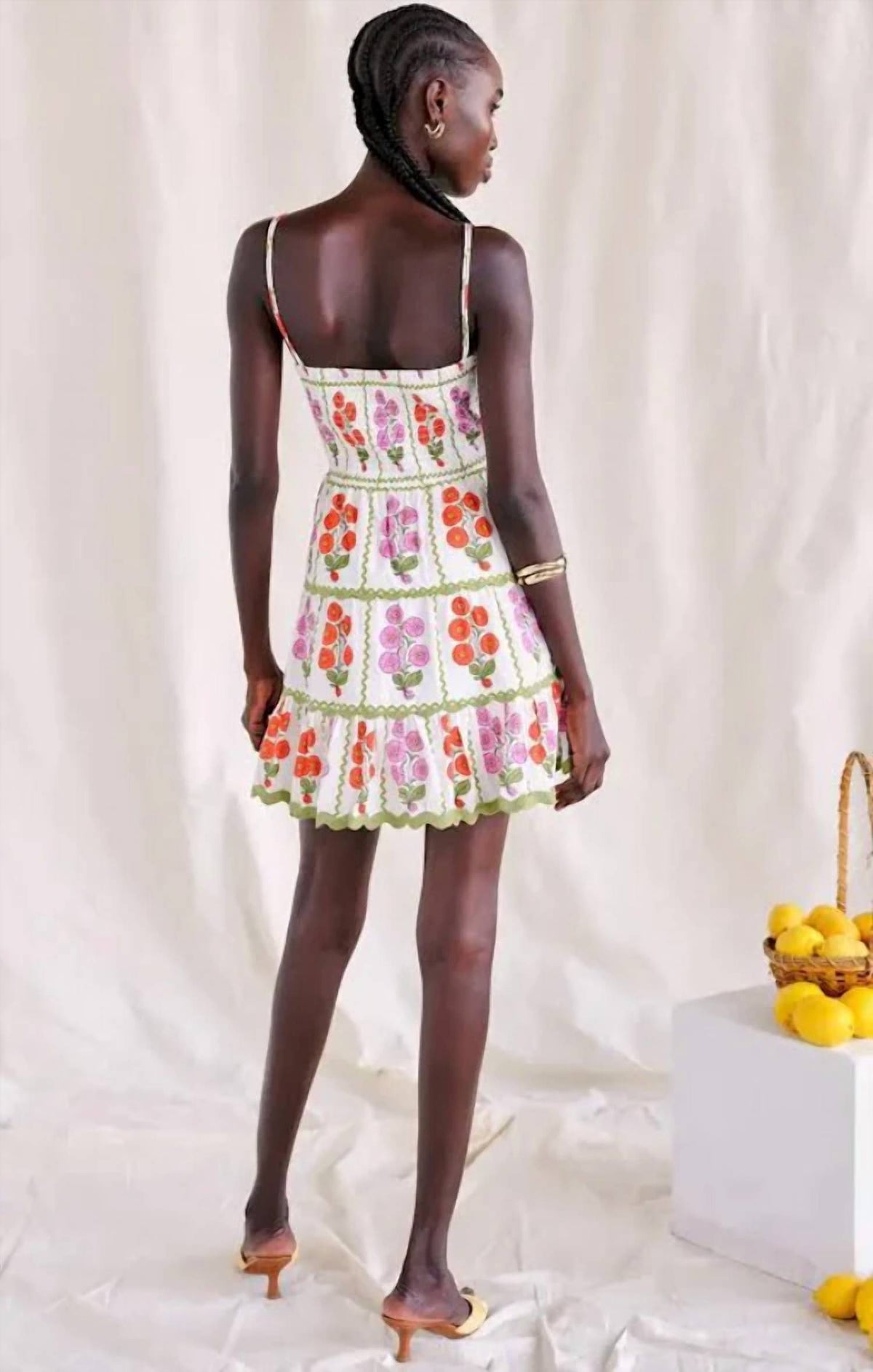 Saylor - Raphaela Block Print Mini Dress