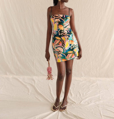 Saylor - Women's Dasha Fruit Sequin Mini Dress