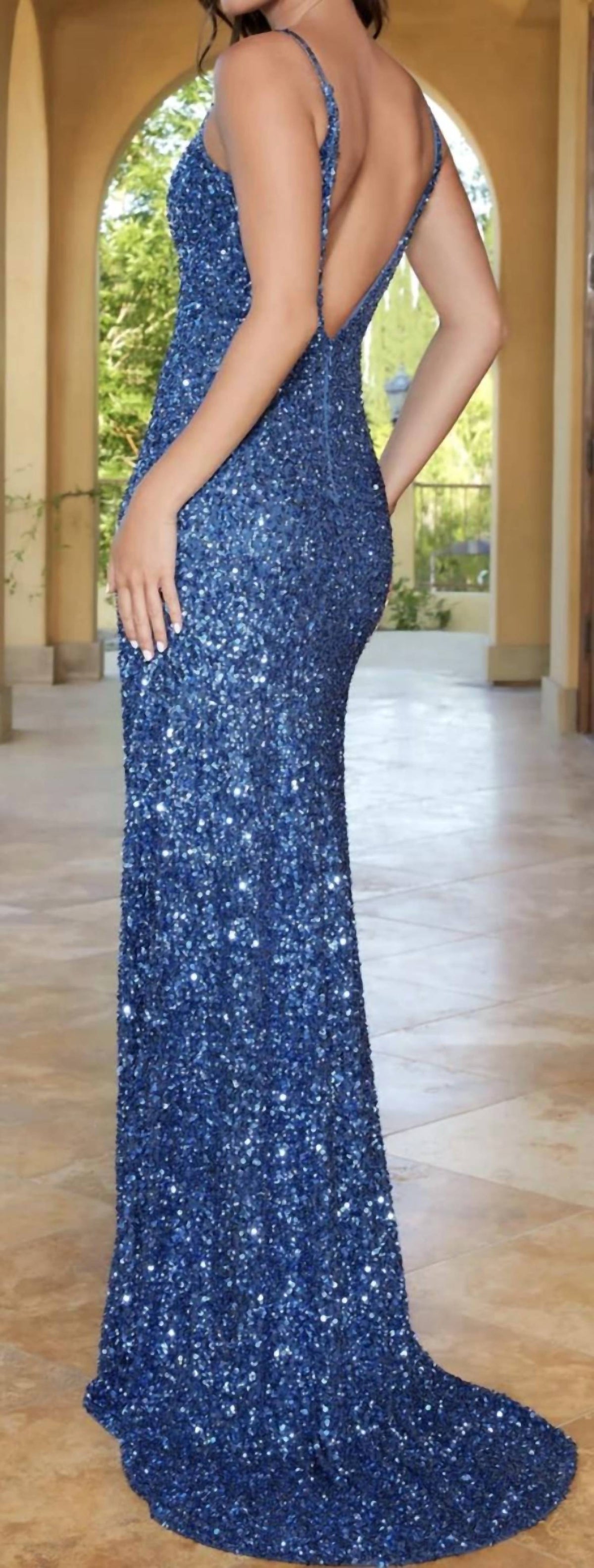 Scala - Sequin long dress