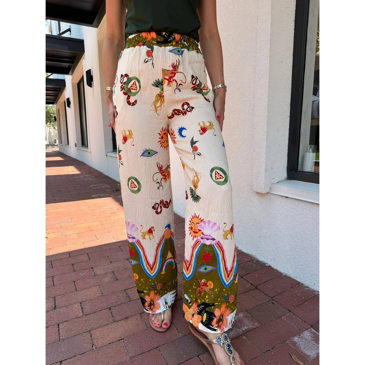 Scandal Italy - Ilios Printed Pants