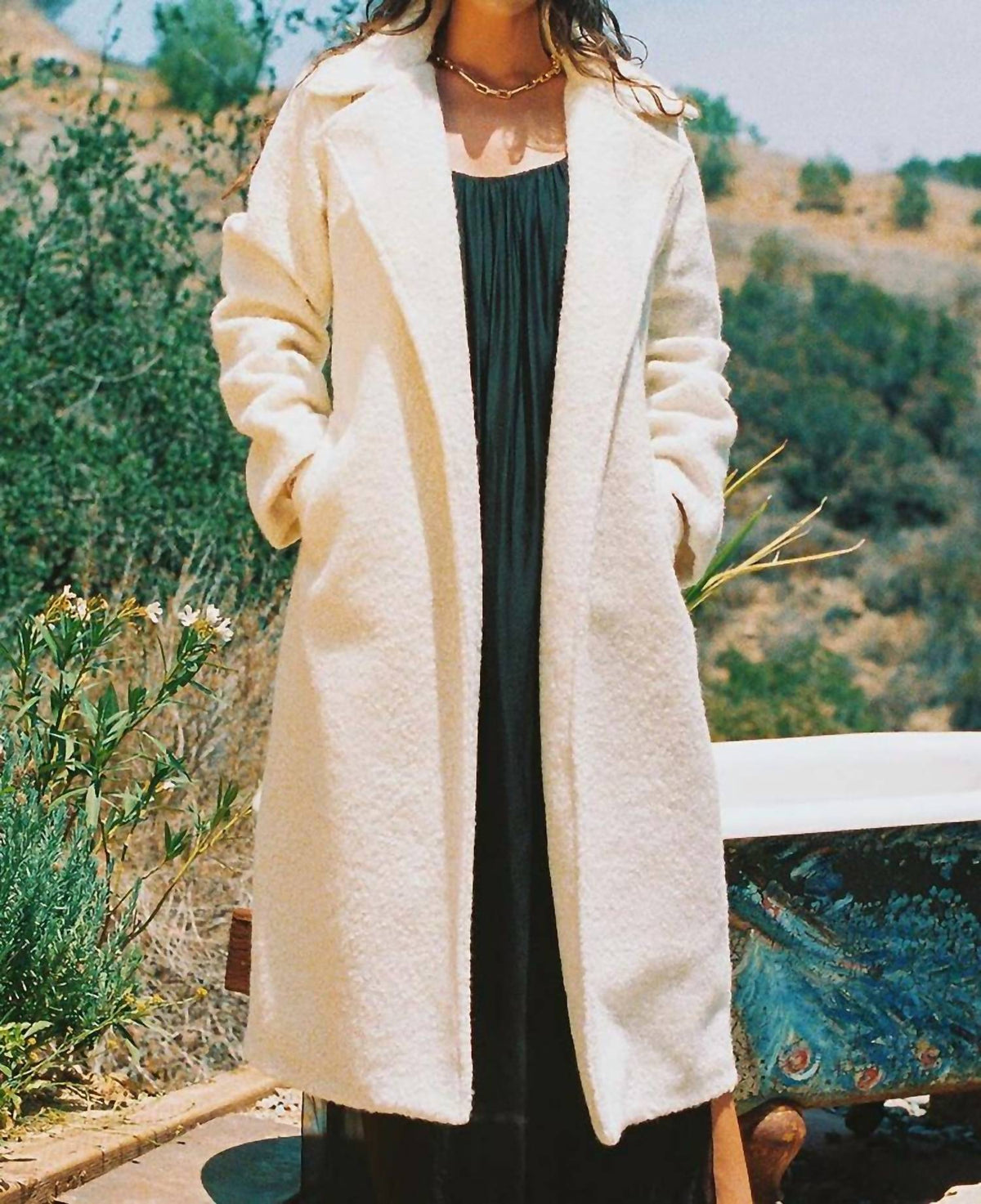 Scandal Italy - Rowan Front Tie Coat