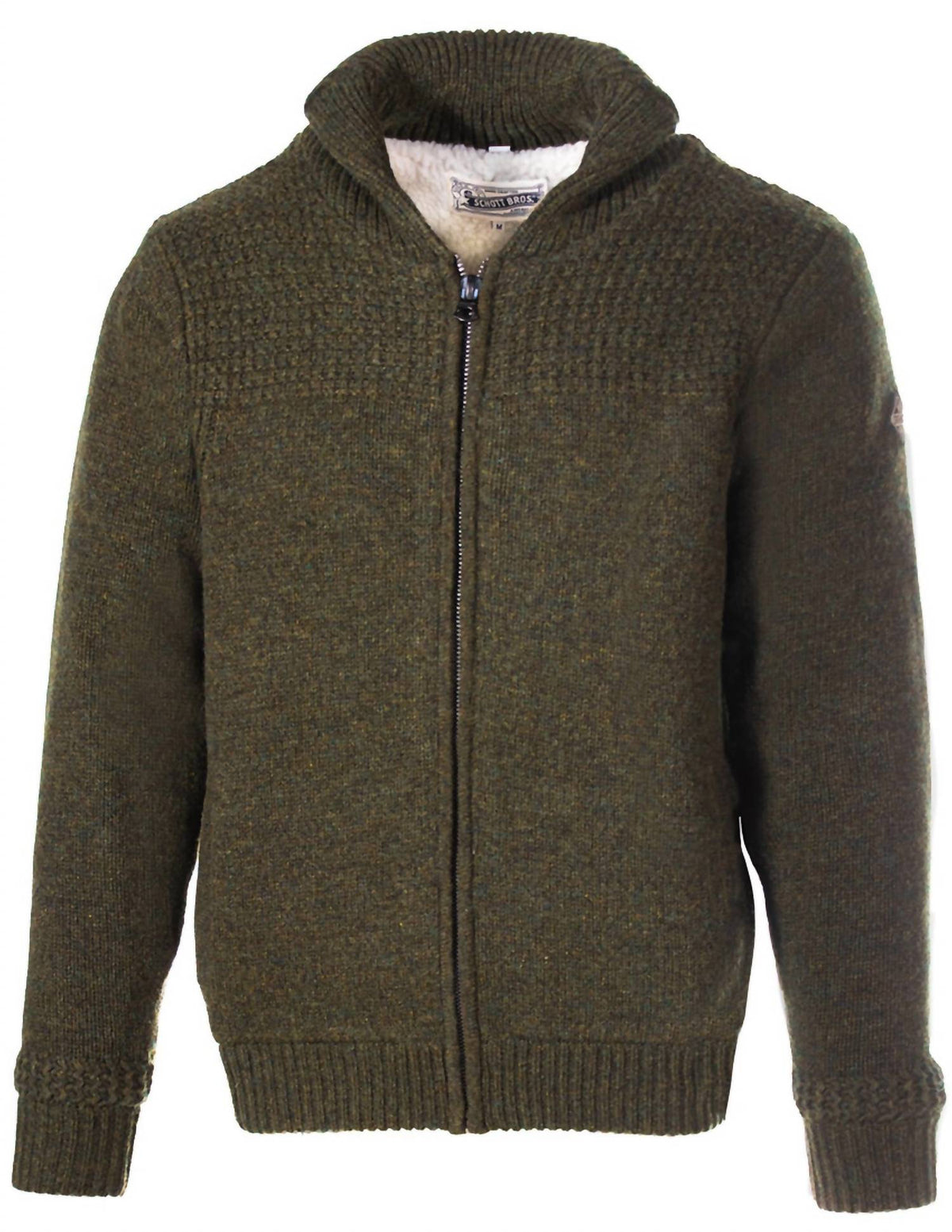 Schott - Shawl Collar Sweater Jacket