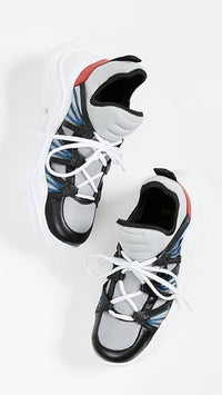 Schutz - Women's Lace-up Boyfriend Chunky Sneakers