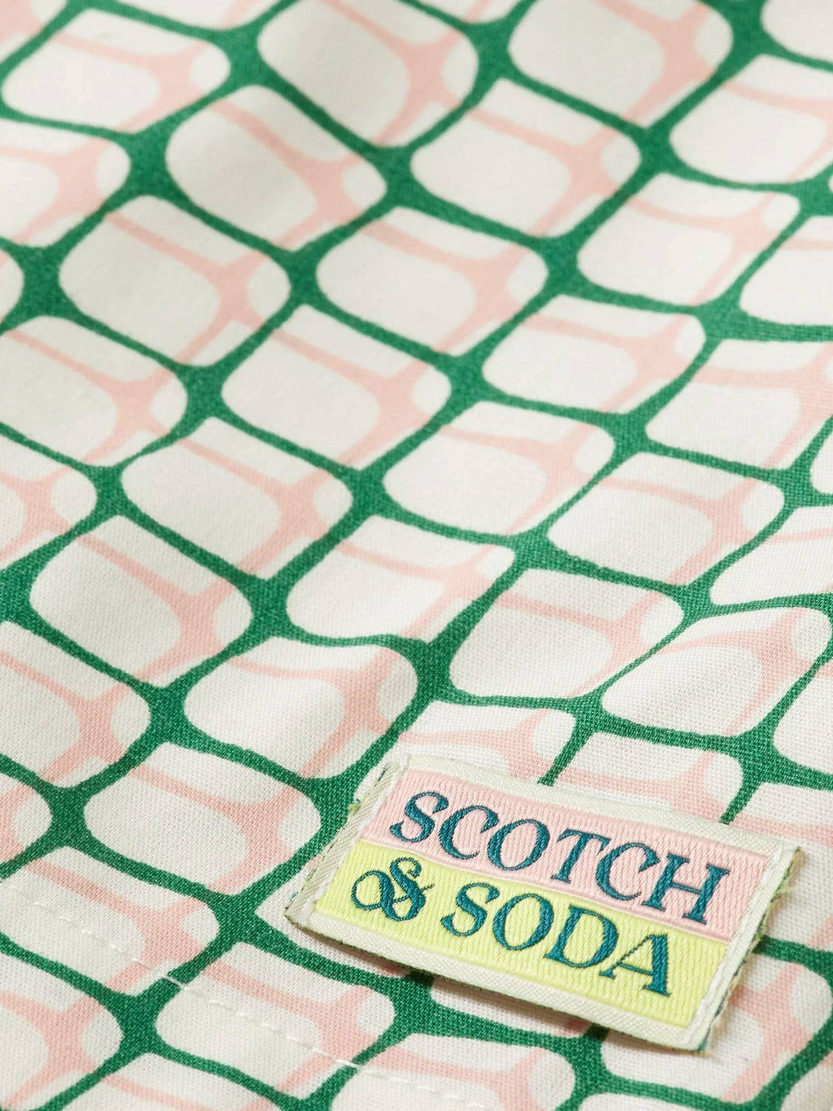 Scotch & Soda - Kids' Geo Print Drawstring Shorts
