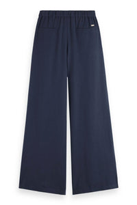 Scotch & Soda - Women's Eleni Pajama Pant - blue - clothing - pants