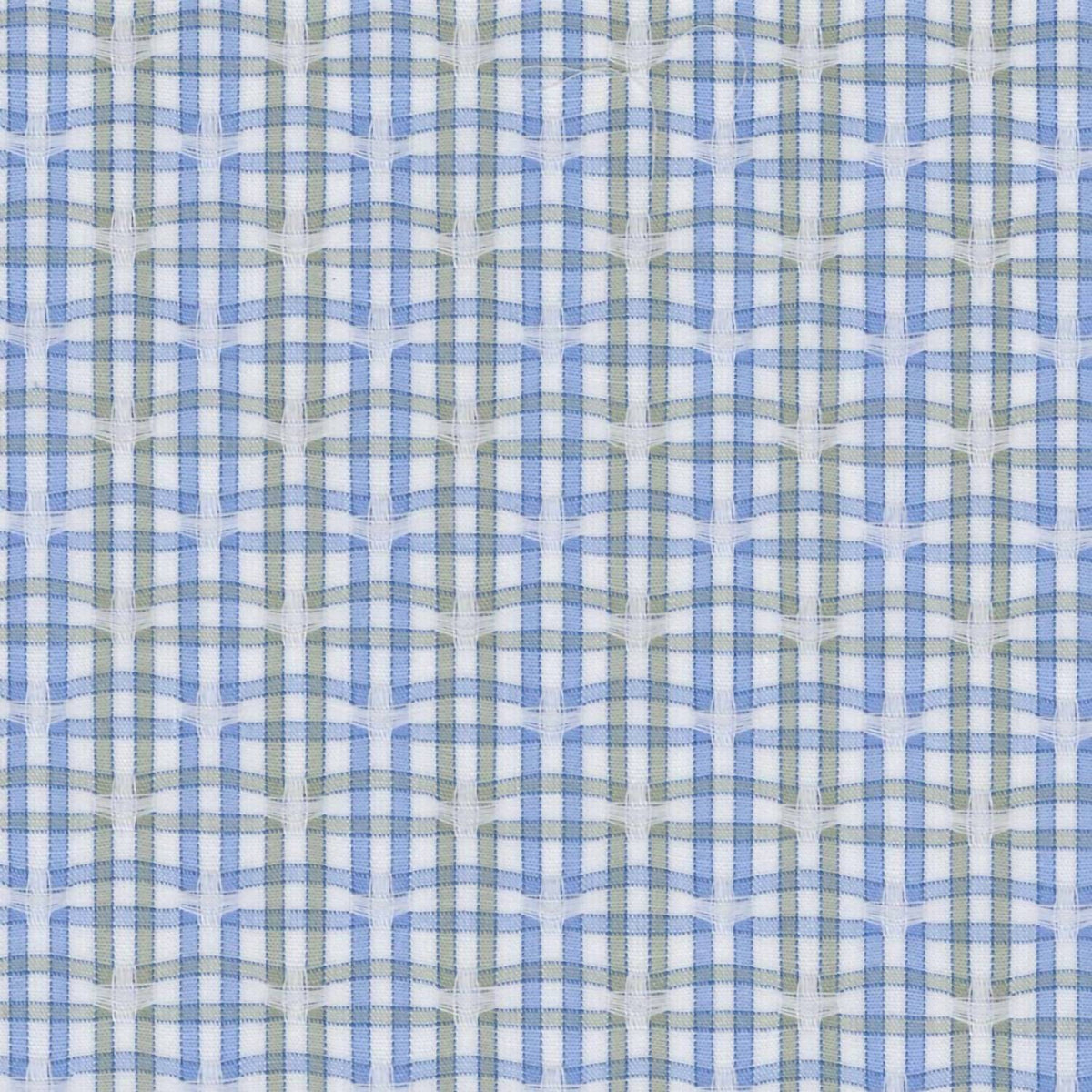 Scott Barber - Men's Jacquard Plaid Button-down Shirt
