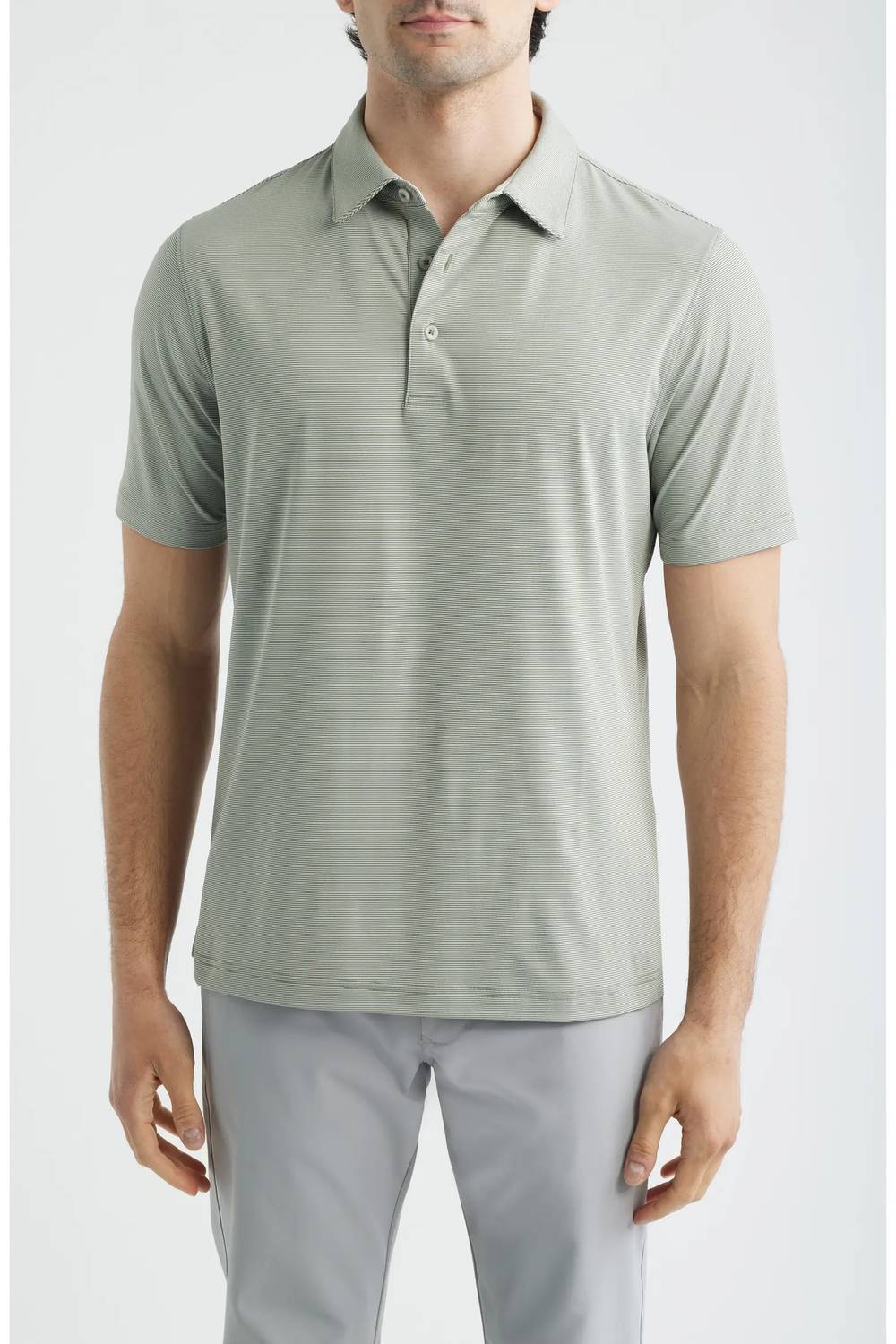 Scott Barber - Micro Stripe Polo