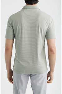Scott Barber - Micro Stripe Polo