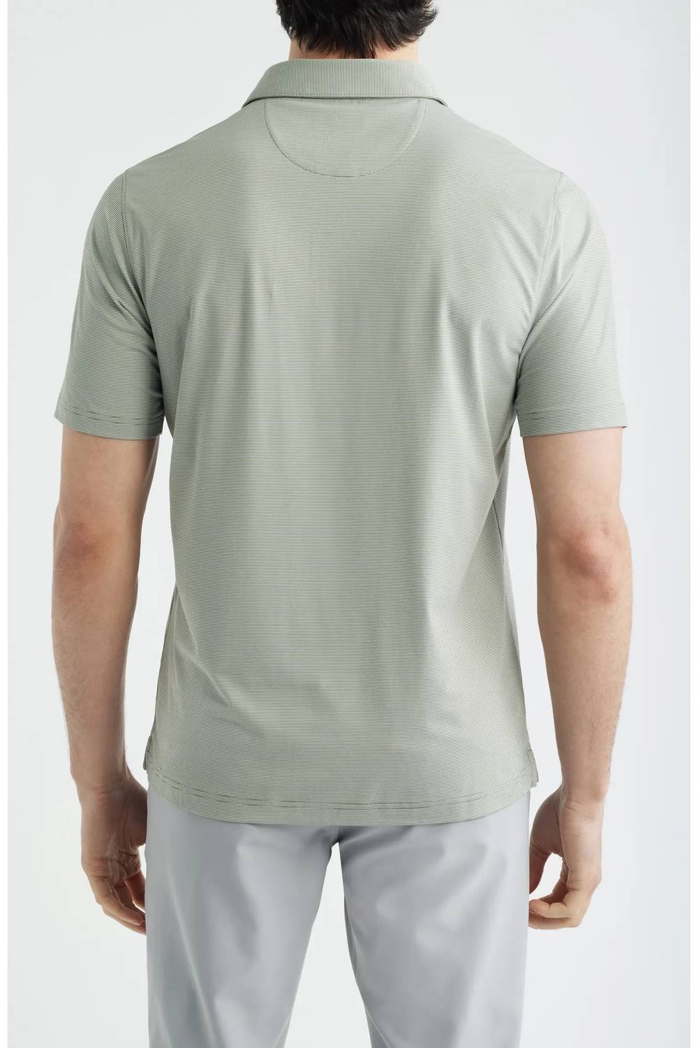 Scott Barber - Micro Stripe Polo