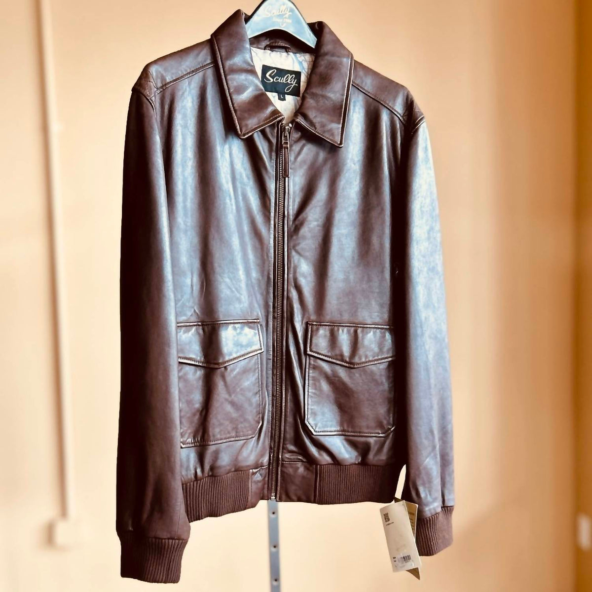 Scully - Men's Leather Bomber Jacket