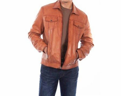 Scully - Soft Lamb Zip Front Jacket