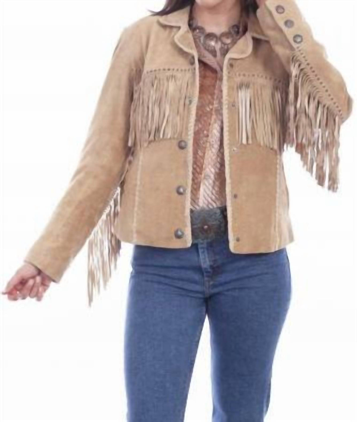 Scully - Suede Fringe Jacket