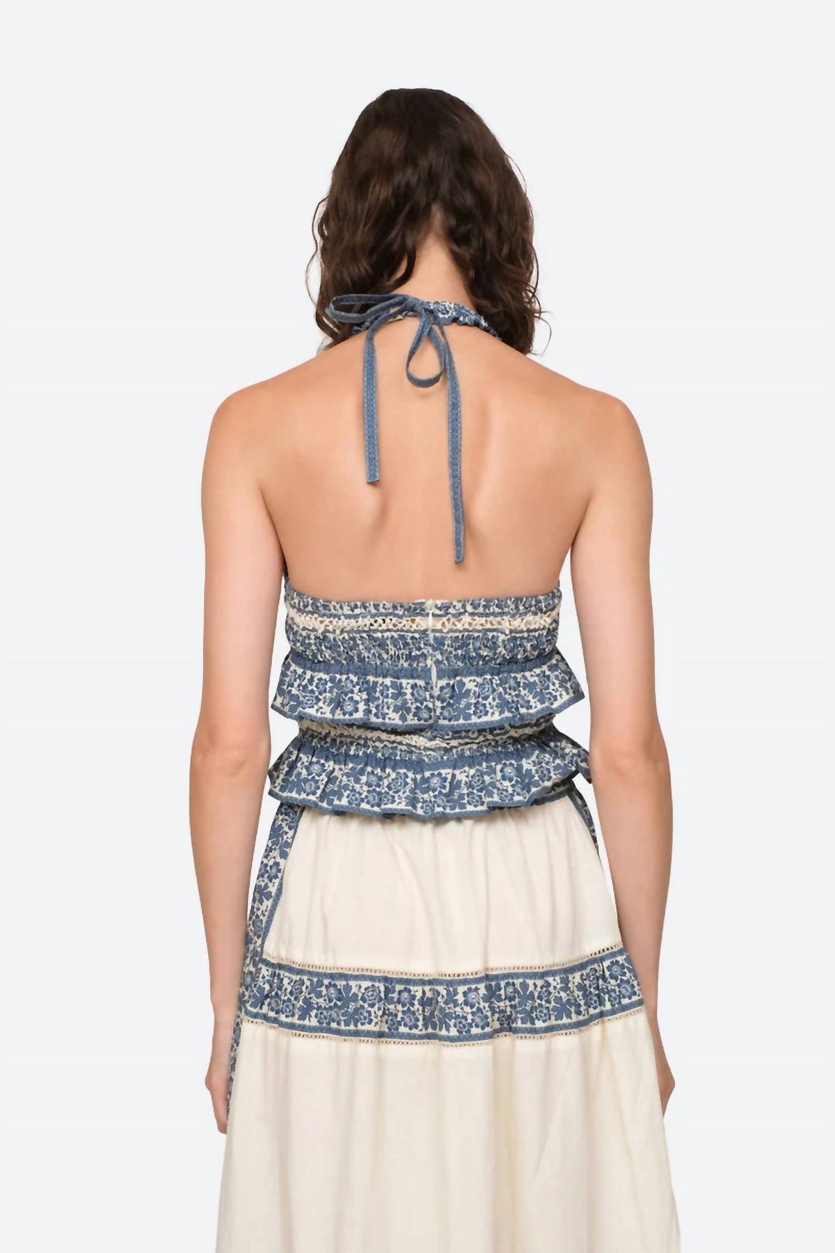 Sea - Arlo Print Halter Neck Top