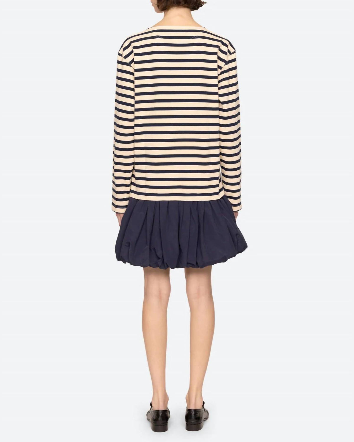 Sea - Athena Solid Combo T-shirt Dress